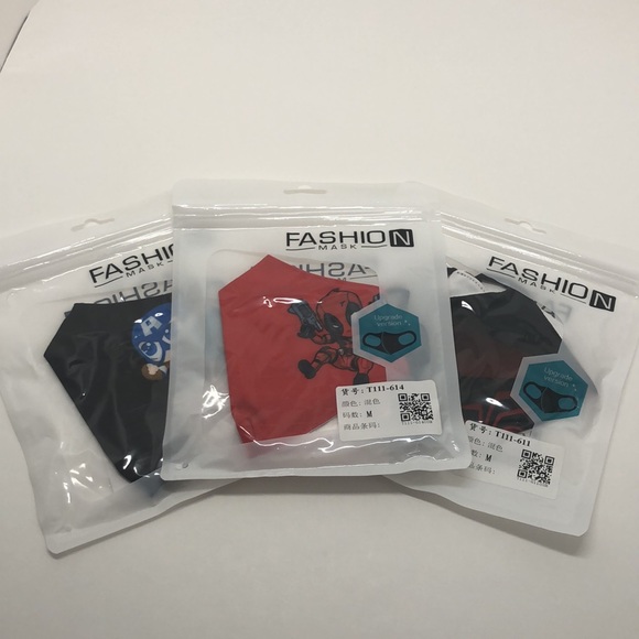 3-Pack kids Superhero Masks with Filters - Picture 2 of 6